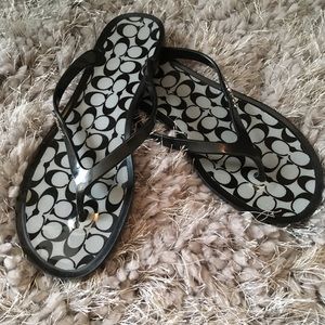 Coach Flip Flops